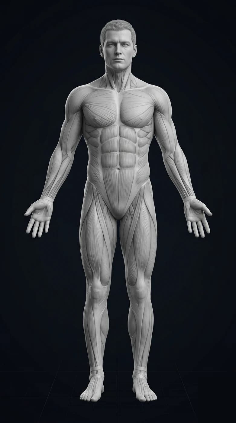 front muscle anatomy